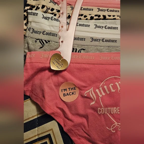 7 Pack Juicy Couture Panty Set - Picture 2 of 5